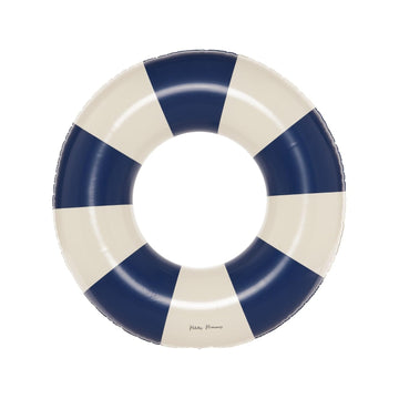 Petites-Pommes Pool Floats for Kids & Toddlers - Durable Inner Tube, Handprinted Classic Striped Design Water Tubes, Soft Comfor