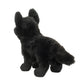 Douglas Black German Shepherd Plush Stuffed Animal, 8" Long, Polyester, Model 3979