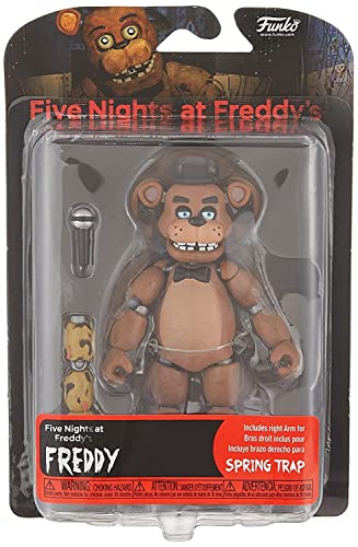 Funko 5'' Articulated Action Figure: Five Nights At Freddy'S (Fnaf) - Freddy Fazbear - Collectible - Gift Idea - Official Mercha