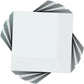 Premium Frosty White Luncheon 2-Ply Paper Napkins - 6.5' X 6.5' (100 Pc) - Eco-Friendly Napkins For Parties & Holidays