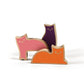 Genuine Fred Crazy CAT Lady Wooden Balance Game, Medium, Assorted Colors, Model 5287554