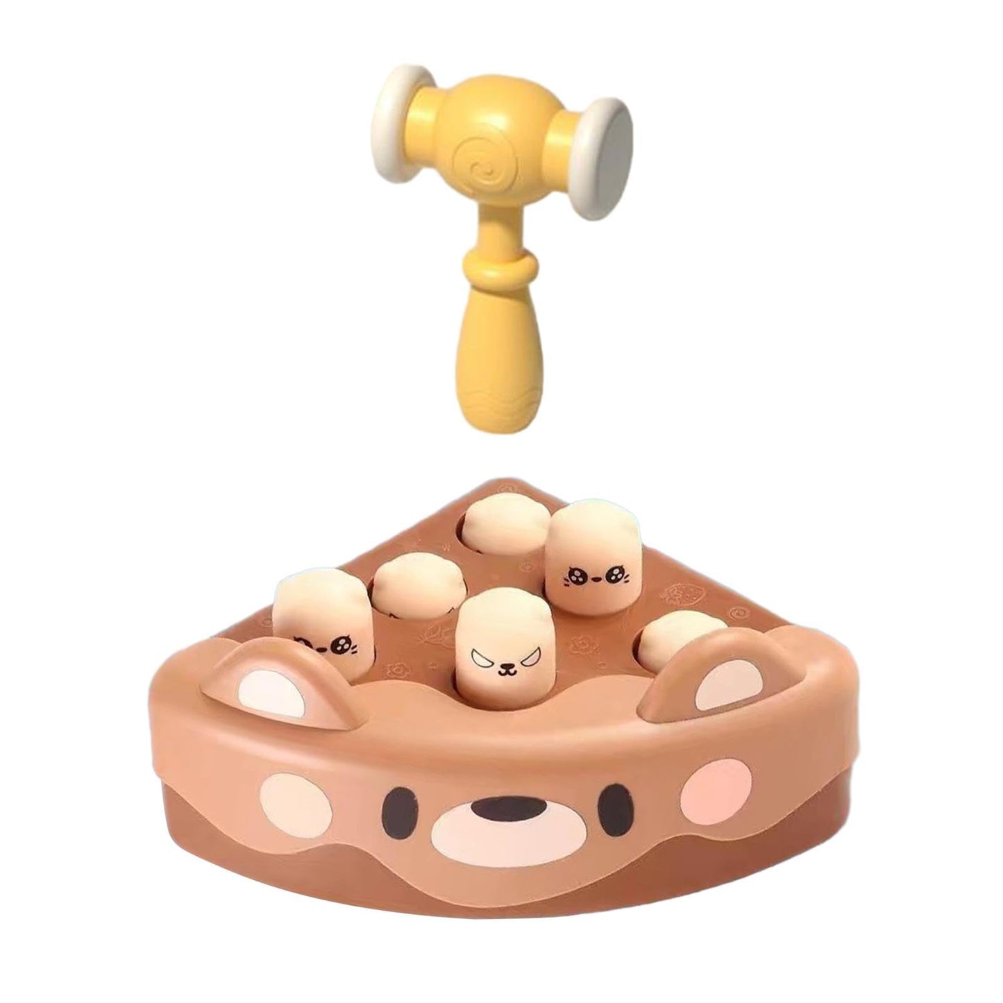 Loom Tree Pounding Toy Hand Eye Coordination Whack Game Mole For Baby Toddlerchildren Brown | Toys For Baby | Developmental Baby
