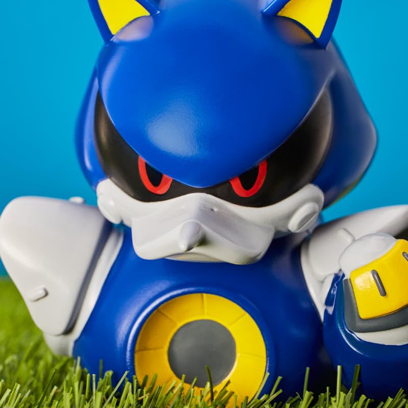 TUBBZ First Edition Metal Sonic Collectible Vinyl Rubber Duck Figure - Official Sonic The Hedgehog Merchandise - Action TV, Film