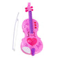 Tredynest 4 String Pink Music Electric Violin Learning For Birthday Gift Beginner Kids | Musical Toy | Musical Instruments