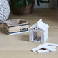 Kapla 40 Squares White - Wooden Construction Set 40 White Colored Building Planks