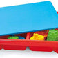 Toddler Sensory Kids Table with Lid | Sensory Bin | Kidoozie | Mega Block Compatible Lid | Indoor Outdoor Use , Red, G02521 17 x