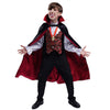 Dsplay Boy Scary Vampire Costume Cosplay Halloween For Kids (4-6 Years)