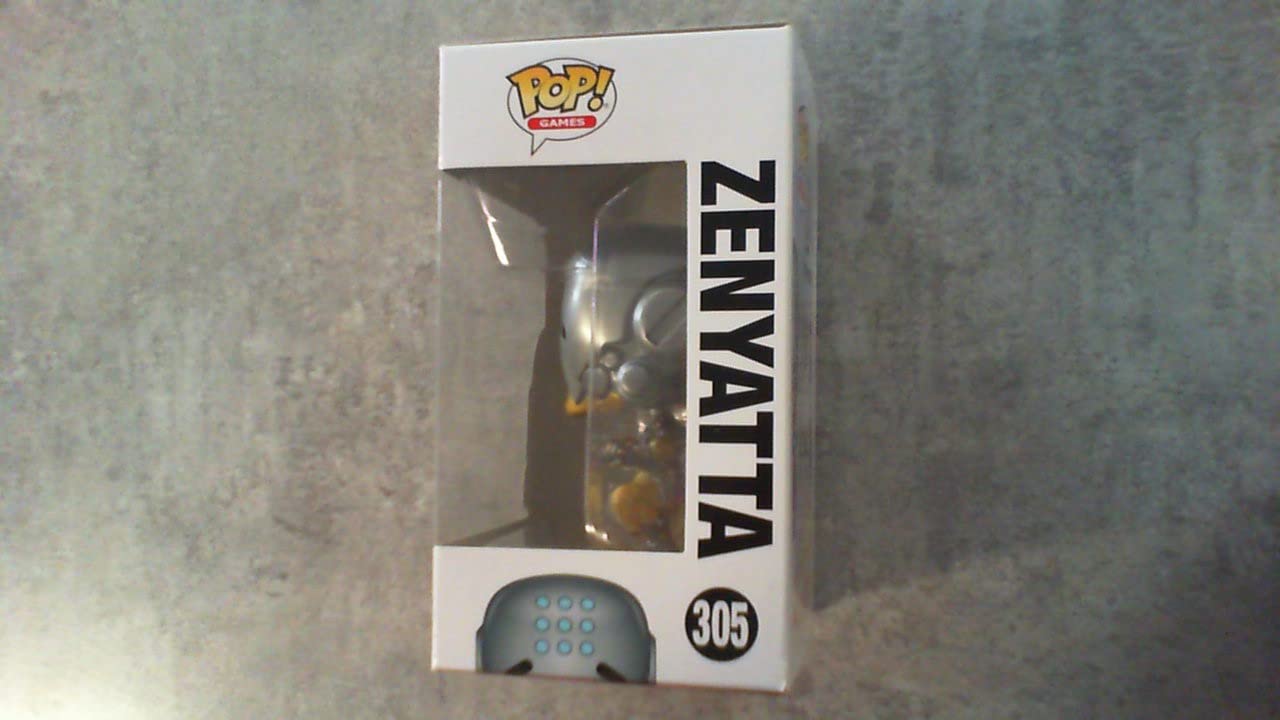 Funko Pop Games Zenyatta Figure, Vinyl, Multicolor, Model 29052, Basic Size