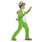 Yoshi Deluxe Costume, Official Nintendo Super Mario Costume, Kids Size Large (10-12)