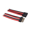 OliYin 2pairs compatible with tr Male Female Connectors Cable with 12awg 10cm Slicone Wire for RC LiPo Battery FPV Turnigy/Zippy