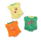 Wakaofeeling 6 Pack Fun Outfits Baby Doll Clothes For 12 Inch Alive Doll Boy, Accessories Clothing For 10-11-12 Inch Baby Doll (