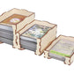 The Broken Token Game Organizer Compatible With Spirit Island - Wooden Game Organizing Box With Multiple Trays