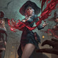 Fantasy North - The Witching Hour - Tcg Trading Card Game Playmat And Mouse Pad - 24 X 14 Inches - Perfect For Magic Mtg Command