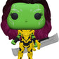 POP Marvel: What If? - Gamora with cutting edge of Thanos Funko Pop! Vinyl Figure (Bundled with Compatible Pop Box Protector Case)  3.75 inches