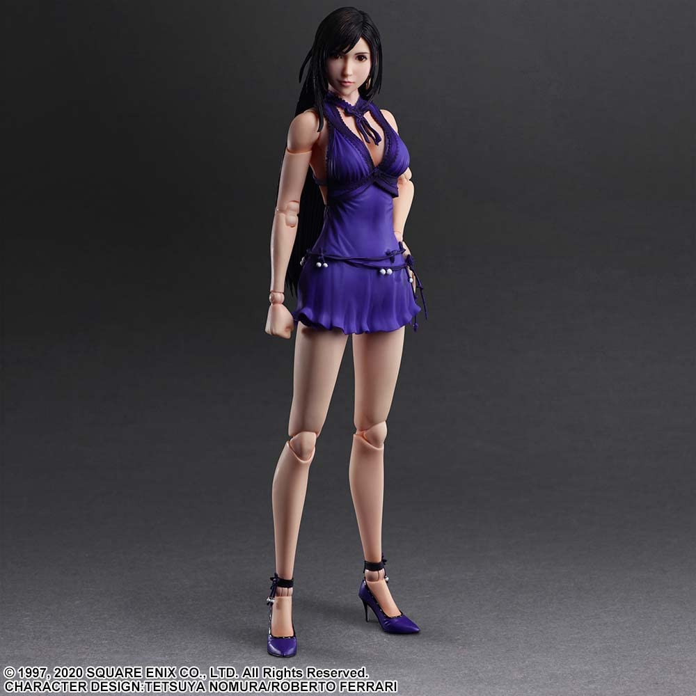 Square Enix Final Fantasy Vii Remake Play Arts -Kai-  Tifa Lockhart Dress Ver.