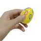 Higoala 24 Printed Plastic Easter Eggs, Fillable Easter Egg Hunt Party Supply Pack - 2.5 Inch Assorted Color Plastic Eggs