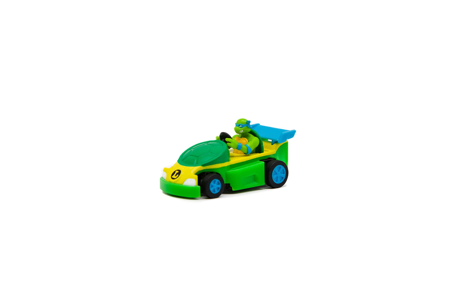 Teenage Mutant Ninja Turtles Leonardo Micro Shell Racer RC Vehicle, 2.4 GHz, Yellow, Classic Edition, Ages 5+