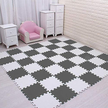 Mqiaoham Baby Puzzle Mat Baby Playmat Plastic Mats For Floor Shape Square Play Gym Toys Jigsaw Board Foam Tiles Cushions Soft In