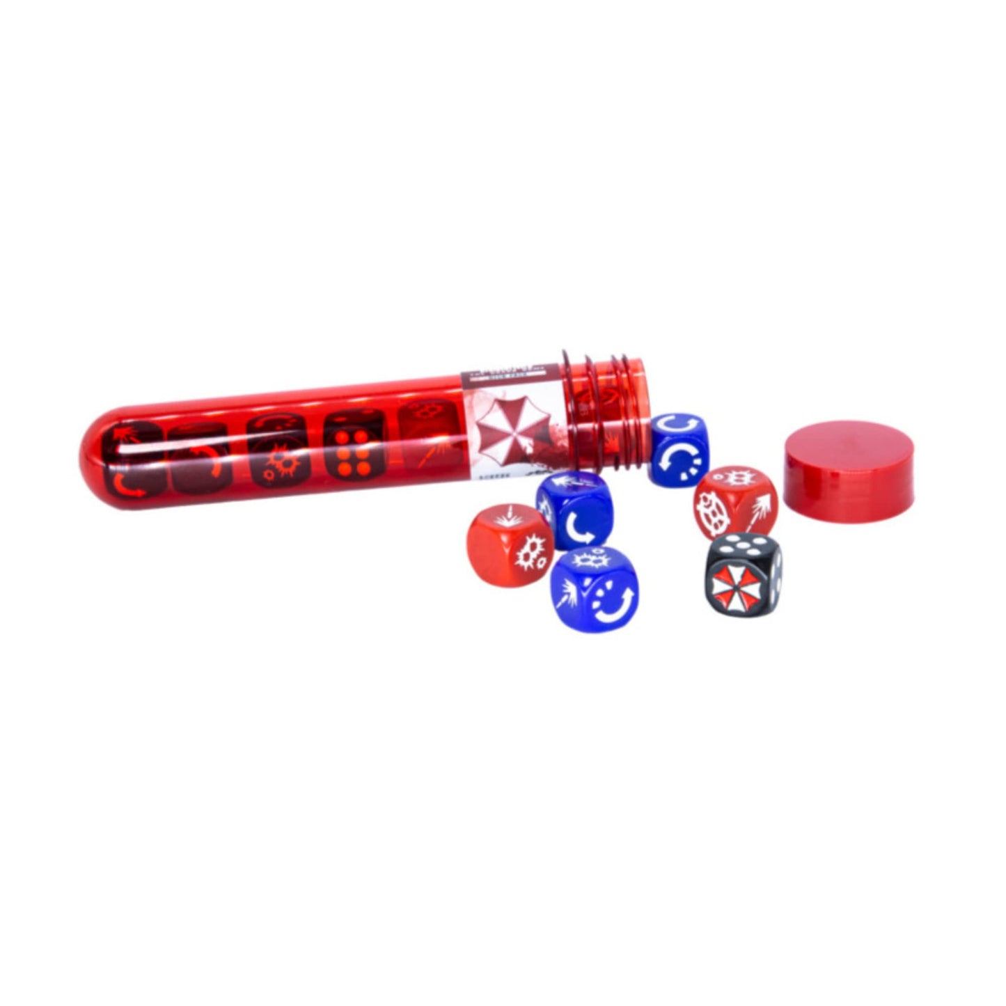 Steamforged Games Resident Evil 3 Board Game Dice Pack - Plastic, Blue/Red/Black, Model 224944