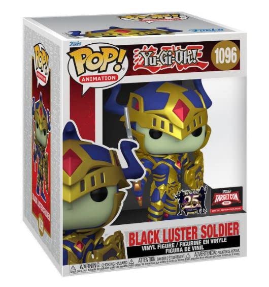 Funko Pop! Yu-Gi-Oh! 6 '' Collection Stardust Dragon & Black Luster Soldier Exclusive Yugioh Vinyl Figure (Black Luster Soldier)