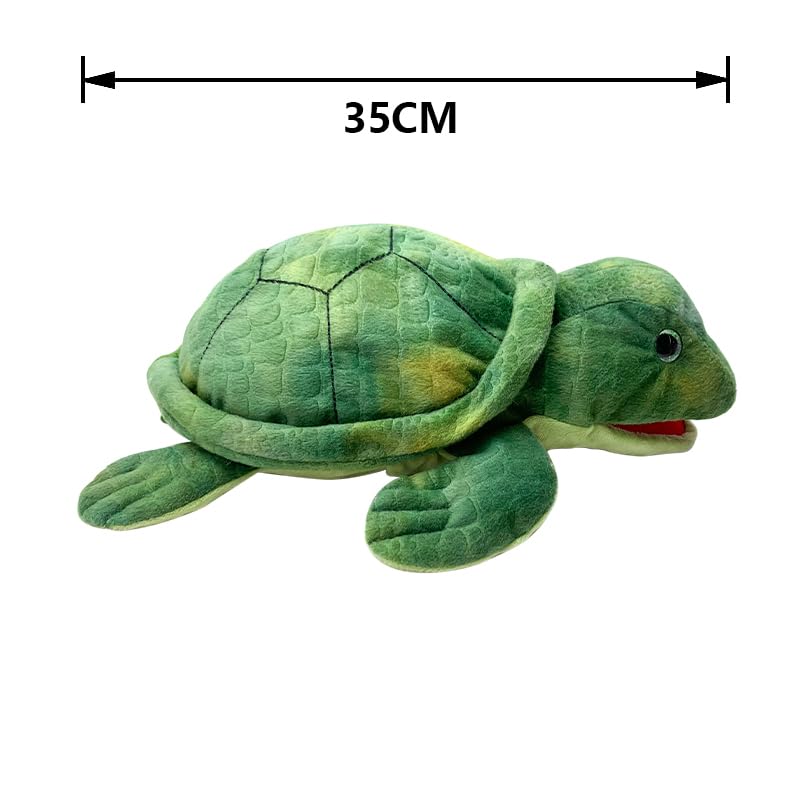 LOMTRATS Marine Animals Hand Puppets for Kids,Toddler Includes Sharks, Whales, etc with Movable Open Mouths, Perfect for Storyte