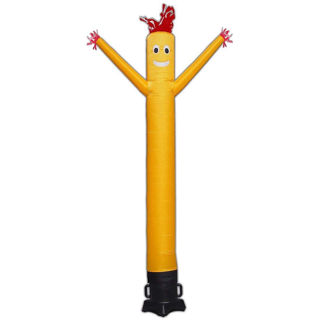 HI SUYI 20ft Advertising Inflatable Tube Men Blow Up Giant Waving Arm Fly Puppet Christmas Decorative Signs for Business Store P