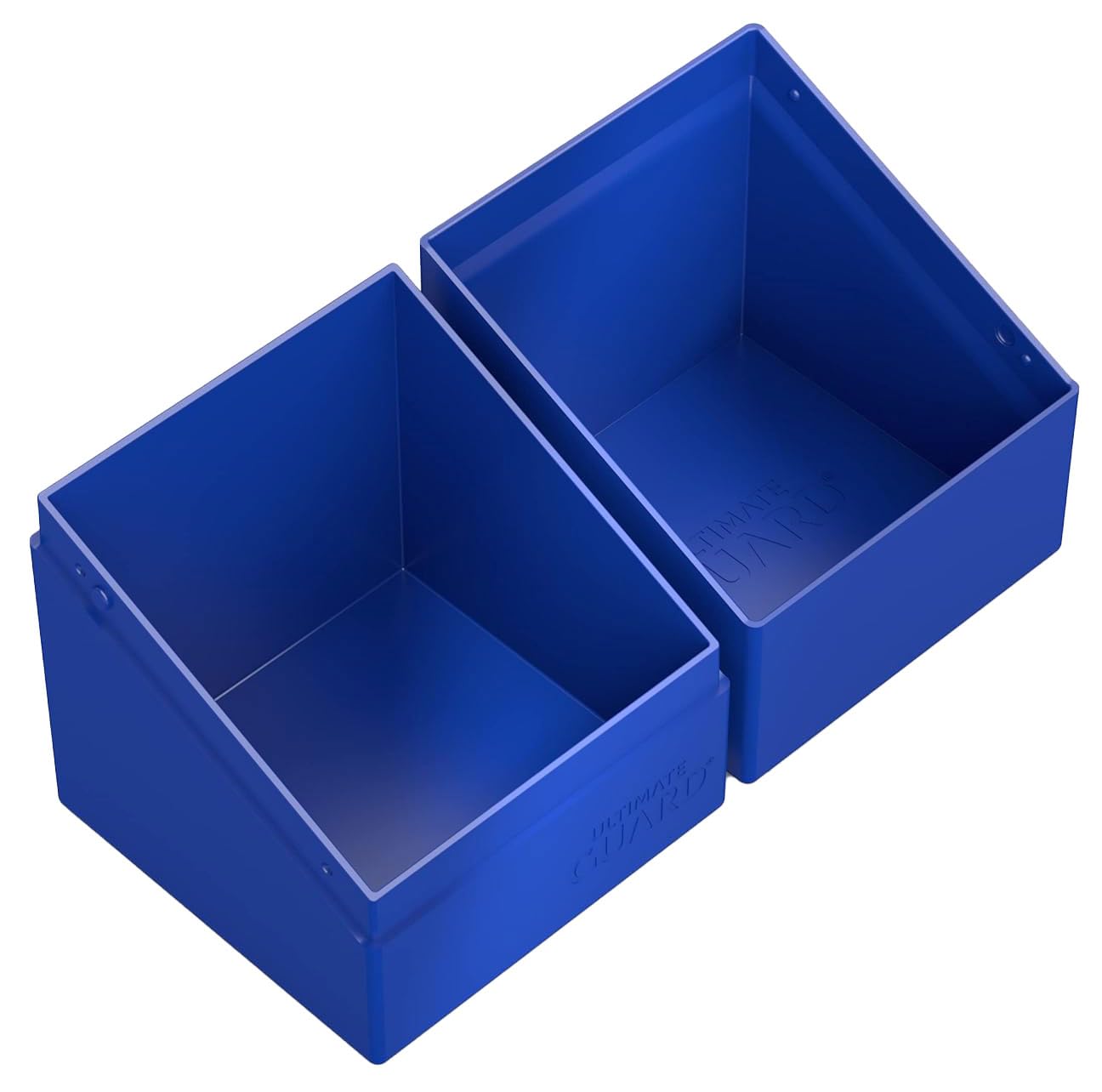 Ultimate Guard Boulder Solid 100+, Deck Case For 100 Double-Sleeved Tcg Cards, Blue, Secure & Durable Storage For Trading Card G