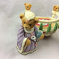 Cherished Teddies Romeo and Juliet Figurine, Model 203114, Rose Resin Collectible