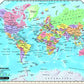 Replogle Student - Educational Classic World Globe, Blue Ocean, Raised Relief Feature, Including A Bonus Map, Made In Usa, 12'/30Cm Diameter