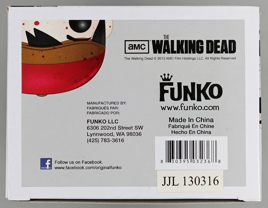 Funko Pop The Walking Dead Tv Glenn Bloody Variant Moaf Exclusive