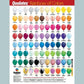 Amscan Silver Foil Balloon - 16" Plastic Party Decoration, Model 10132250
