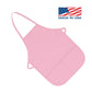 My Little Doc Pink Kids Art Smock, Apron, Extra Large, Durable Poly/Cotton Twill Fabric