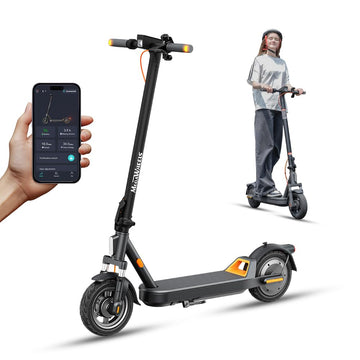 MEGAWHEELS Electric Scooter,Electric Scooter Adults with Suspension,28 Miles Long Range, 10in Pneumatic Tires,600W Motor,20 Mph 