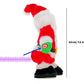 Alimitopia Twerking Santa Electric Toy,Christmas Musical Doll Dancing And Singing Xmas Plush Wiggle Hip Santa Claus Electric Toy Funny Gift(English Song)