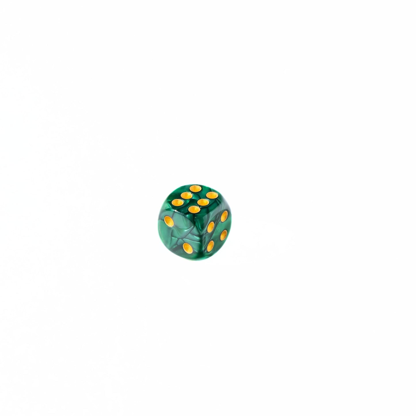 25 Count Pack Of 12Mm D6 Dice - Matching Collection Of 6 Sided Dice With Pips (Lush Fields)