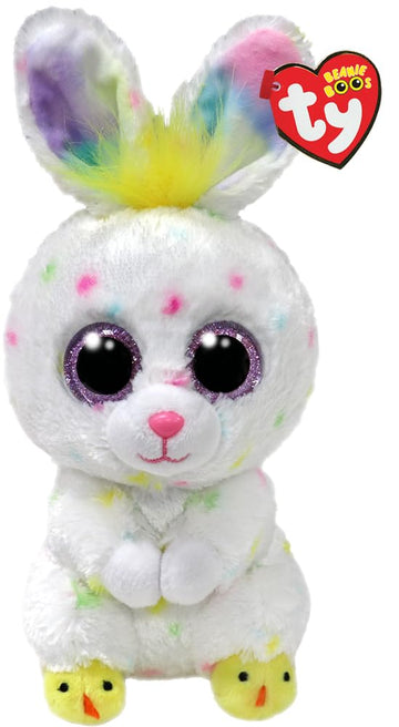 Ty Beanie Boo Dusty - White Easter Rabbit - 6'''', 37344