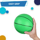 Dilabnba 6Pcs Mini Beach Ball, Toddler Basketball Toy, 6' Small Ball With Pump For Mini Hoop Enthusiasts, Easy To Grip, Pvc Bouncy Ball For Perschool Garden Pool, Gift For Boy Girl (Green)