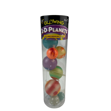 Great Explorations, 3D Glow In The Dark Planets In A Tube, Ages 5 And Up