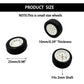 10PCS Toy Car Wheels 25mm Rubber Tire with 5PCS Shaft Round Axles for for DIY Model Toy RC Car Accessories Parts (2X25MM)