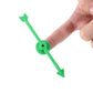CHENGU 25 Pieces 4 Inch Arrow Spinners Games in 5 Colors Magic Spinner for Activities of Classroom, Plastic Board Game
