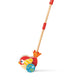 Hape Lilly Musical Push Along | Wooden Push Along Baby Walking Bird, Playful Kids Toy With Detachable Stick, Multicolor, 22.05 Inch (E0353)
