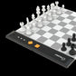 Chessnut Go Ultimate Portable Travel Chessboard - Full Piece Recognition, Magnetic Adhesion, Grey, Model CG100-G