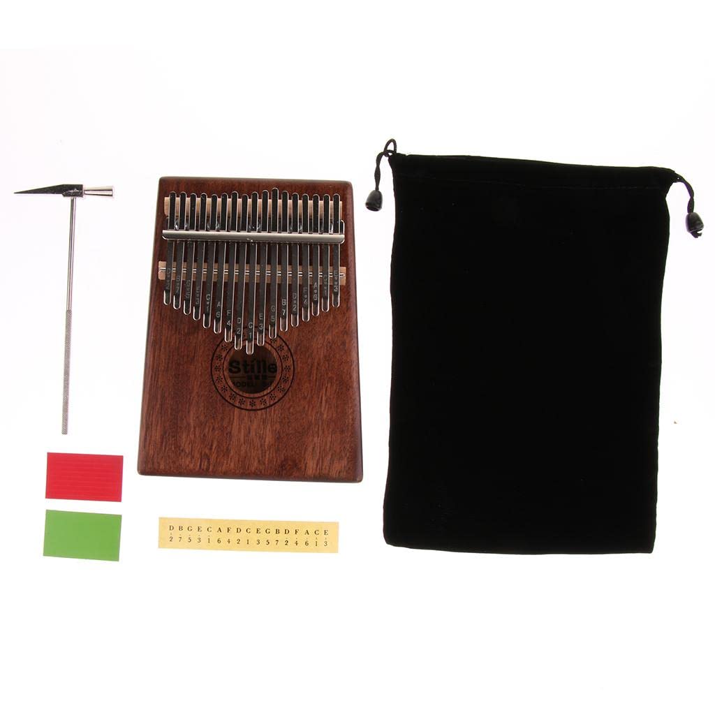 Lichts 17 Note Kalimba Thumb Piano Finger Percussion For Kids Adults Christmas Gift