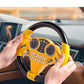 Shrux Toy Steering Wheel,Simulated Driving Controller Electric Early Learning Educational Sounding Toy Pretend Driving Seat Toys