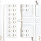 Block Platform Combo Pack, 1 Straight 1 Cross Track, Connect Wooden Train Tracks And Blocks/Bricks, Universal Compatible Connect