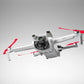 Master Airscrew Stealth Propellers for DJI Mini 3 - Red, 4 propellers in Set
