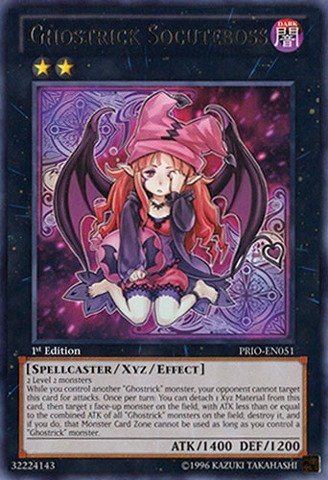 Yu-Gi-Oh! - Ghostrick Socuteboss (Prio-En051) - Primal Origin - 1St Edition - Rare