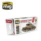 AMMO MIG-7169 WWII Commonwealth Sherman Tanks Acrylic Paint Set, Multicolour