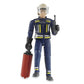 Bruder 60100 Bworld Fireman With Accessories