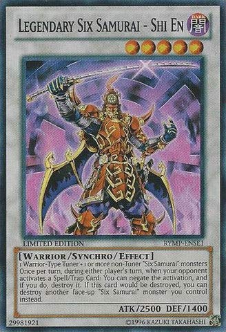 Legendary Six Samurai - Shi En - Rymp-Ense1 - Super Rare - Limited Edition